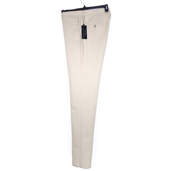 The Men's Store Slim-Fit Cotton & Linen Dress Pant Tan 36W NWT - Picture 4 of 5